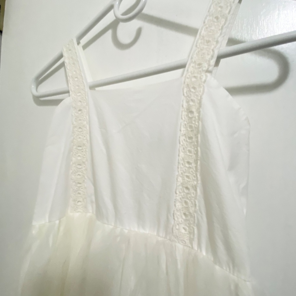 Only Little Once  Embroidered Lace  Size 10-12  Girls Sleeveless Maxi Dress . - Picture 12 of 13